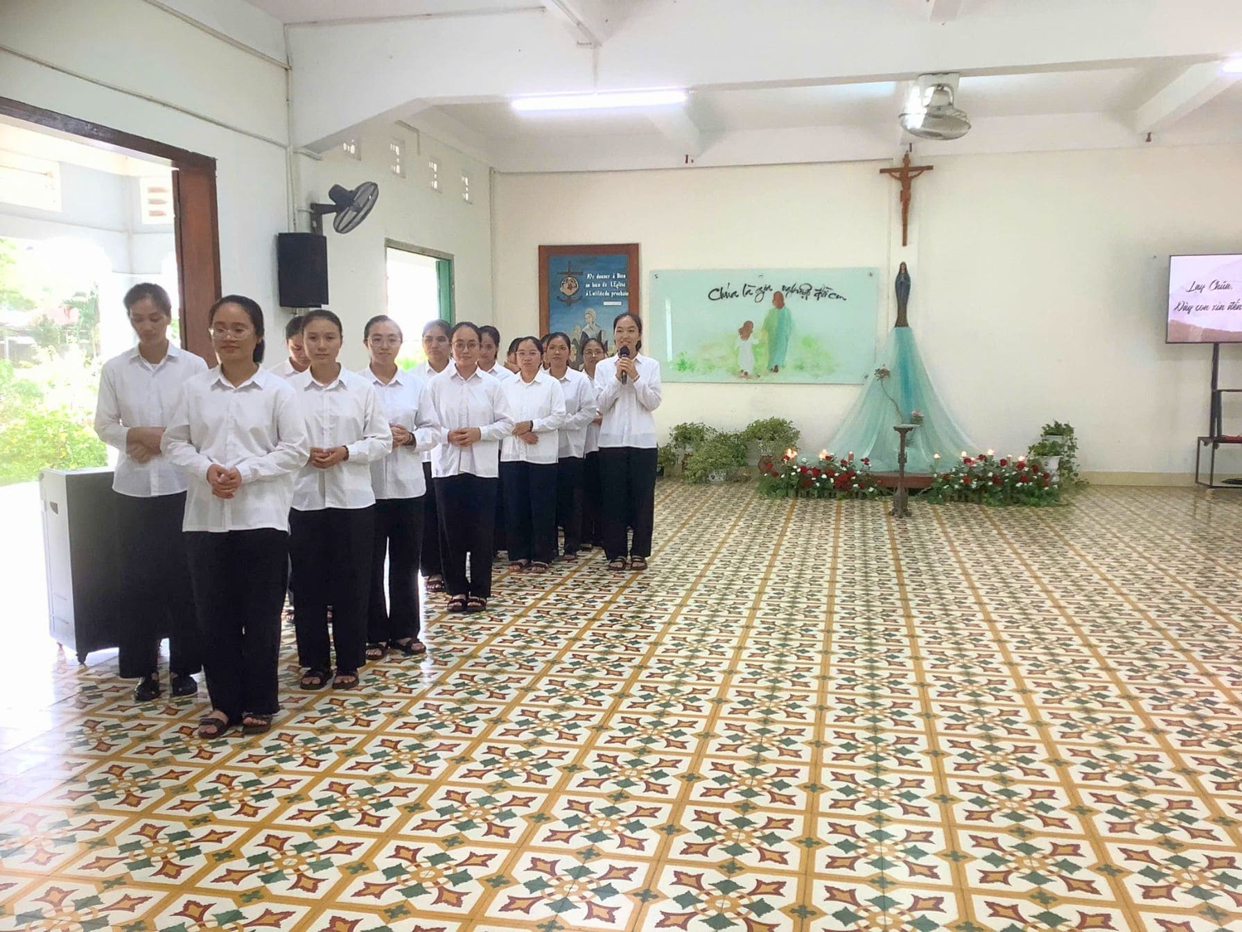 17 Tân Thỉnh Sinh Gia Nhập Thỉnh Viện Stella Maris