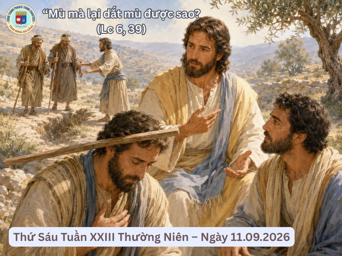 Suy Niệm Lời Chúa - Thứ Sáu Tuần XXIII Thường Niên - Ngày 11/9/2026