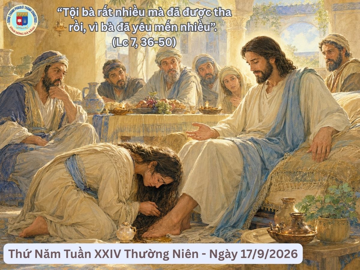 Suy Niệm Lời Chúa - Thứ Năm Tuần XXIV Thường Niên - Ngày 17/9/2026