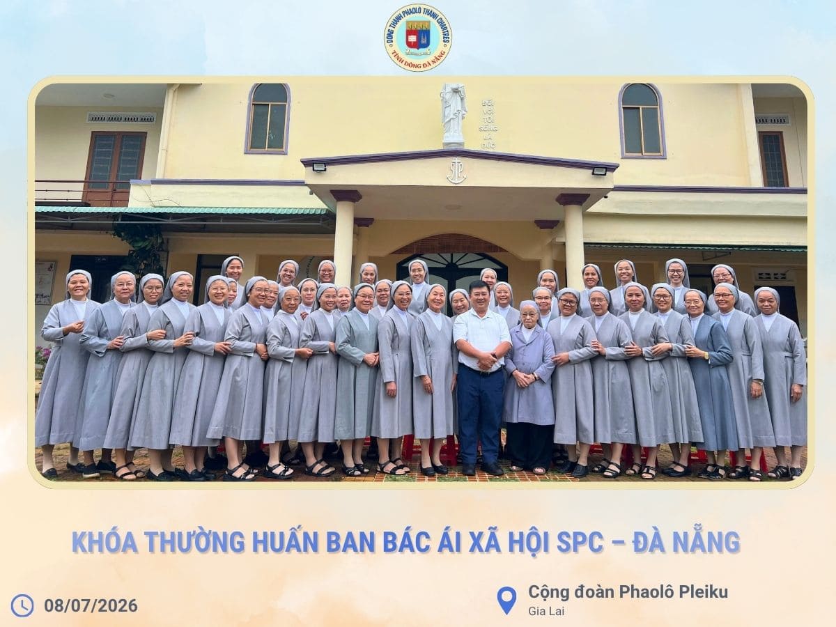 Khóa Thường Huấn Ban Bác Ái Xã Hội SPC – Đà Nẵng