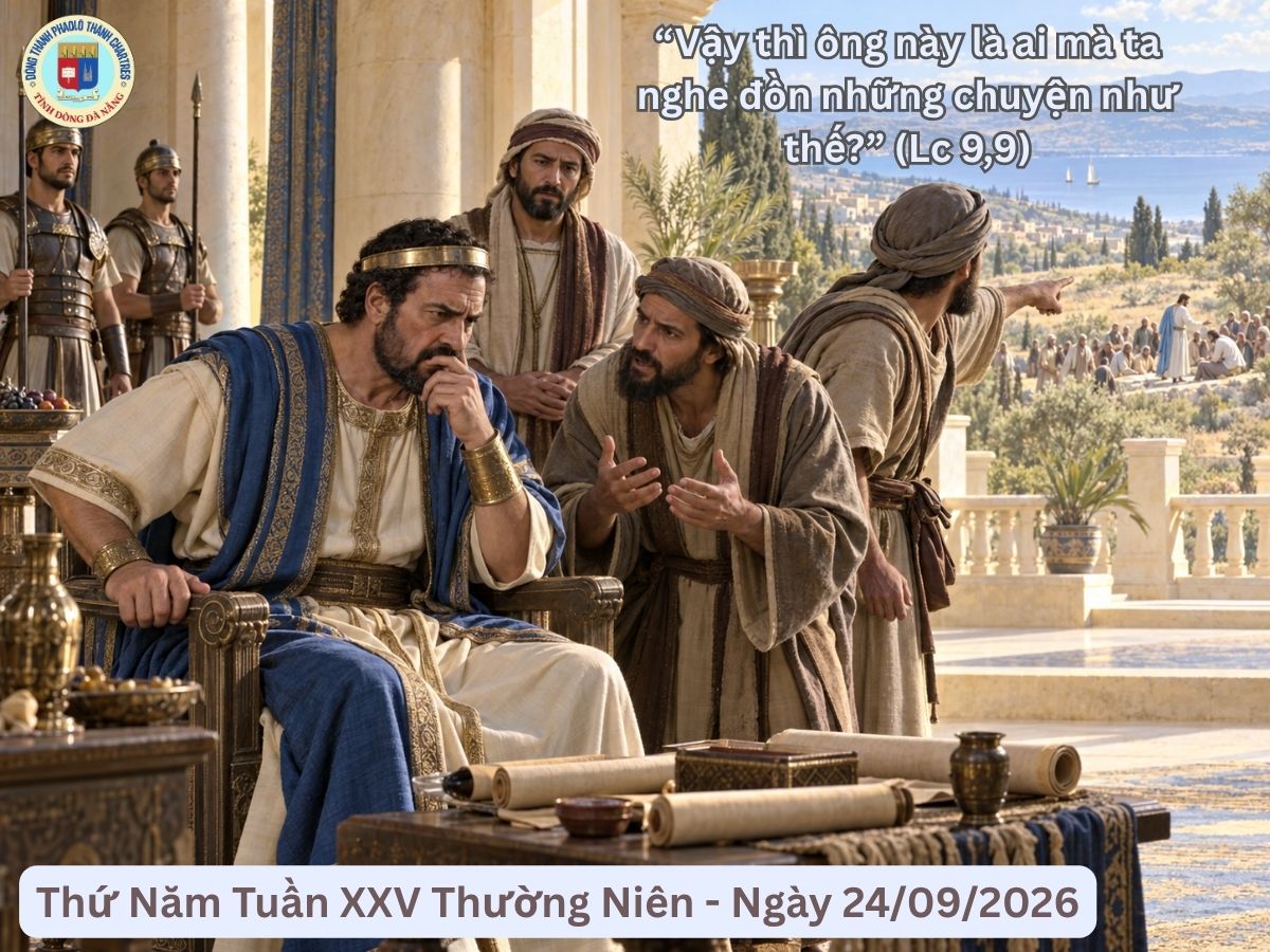 Suy Niệm Lời Chúa - Thứ Năm Tuần XXV Thường Niên - Ngày 24/09/2026
