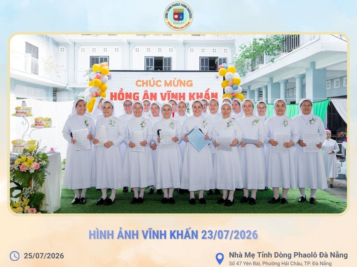 Những Khoảnh Khắc Hồng Ân – Thánh Lễ Vĩnh Khấn 2026