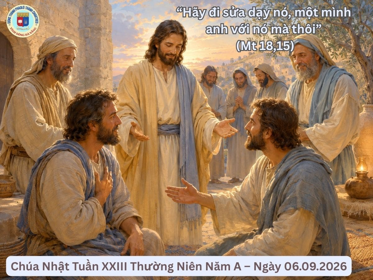 Suy Niệm Lời Chúa - Chúa Nhật Tuần XXIII Thường Niên Năm A - Ngày 6/9/ 2026