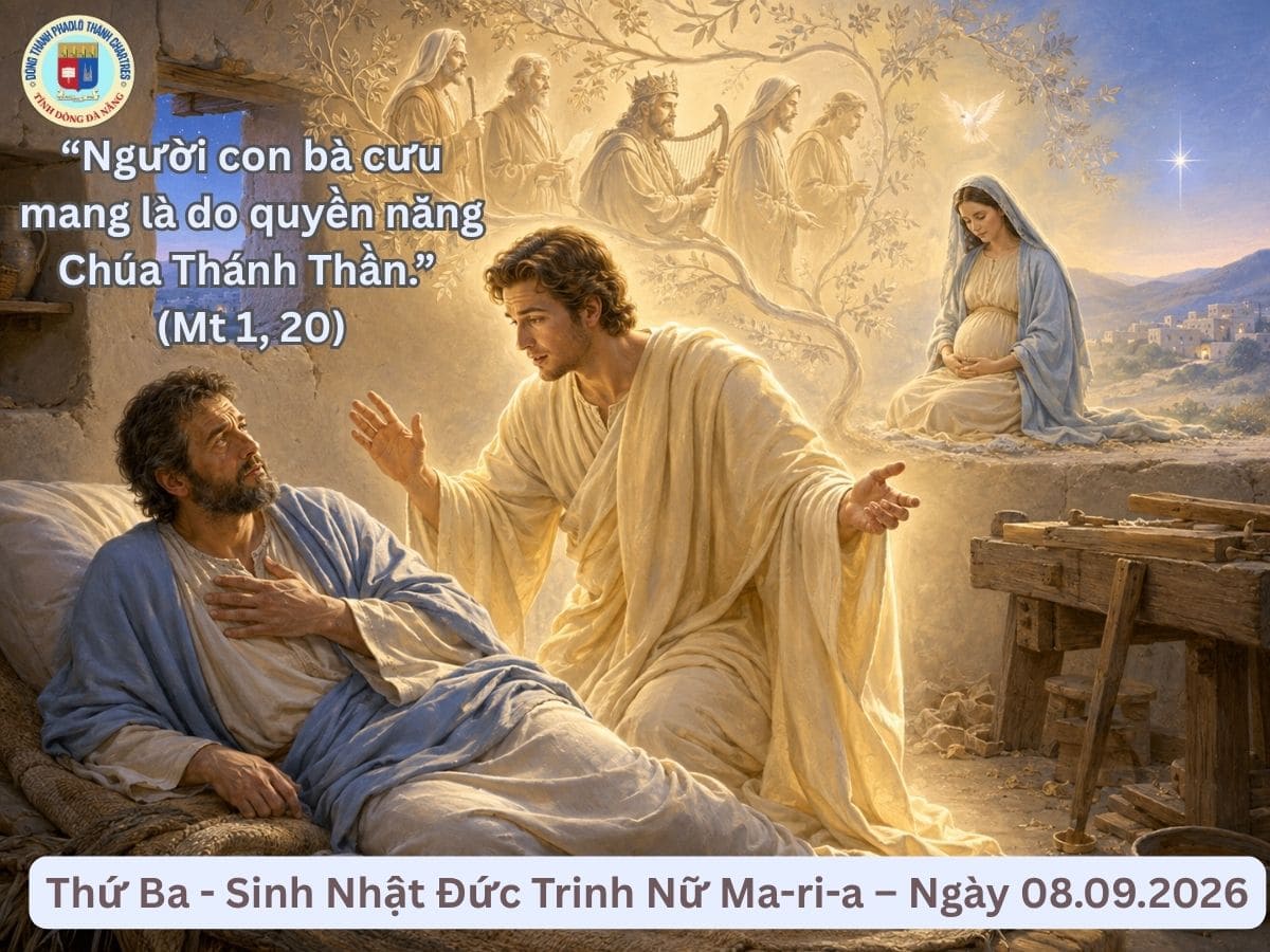 Suy Niệm Lời Chúa - Thứ Ba Tuần XXIII Mùa Thường Niên - Ngày 08/09/2026