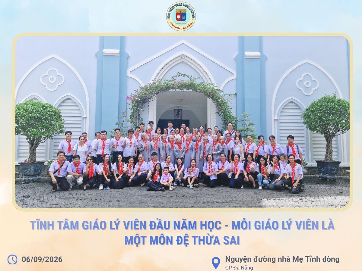 Mỗi Giáo Lý Viên Là Một Môn Đệ Thừa Sai